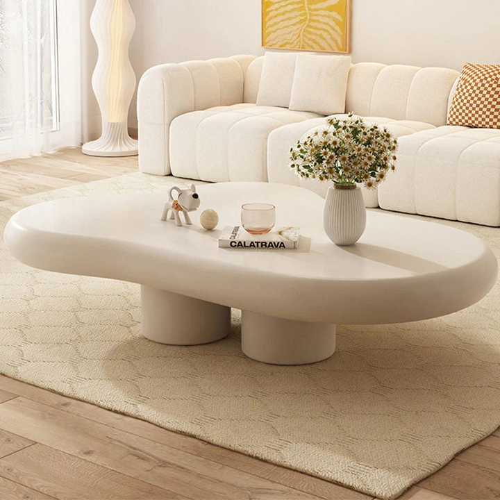 Ealing Quintus Coffee Table, Cream | Coffee Table | Tea Table 