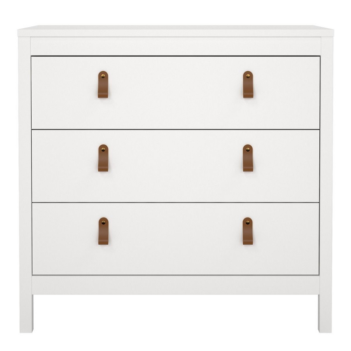 Droitwich Chest 3 Drawers in White | Chest of Drawers | Drawers 