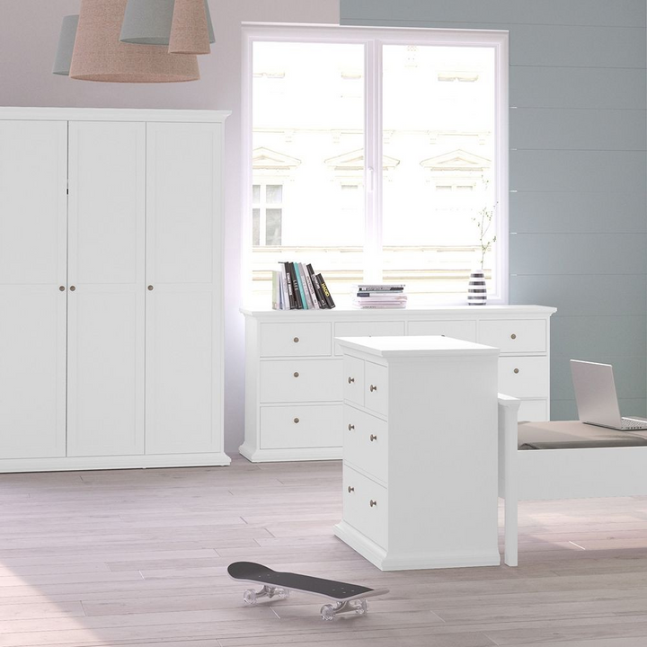 Solihull Chest of 8 Drawers in White | Chest of Drawers | Drawers 