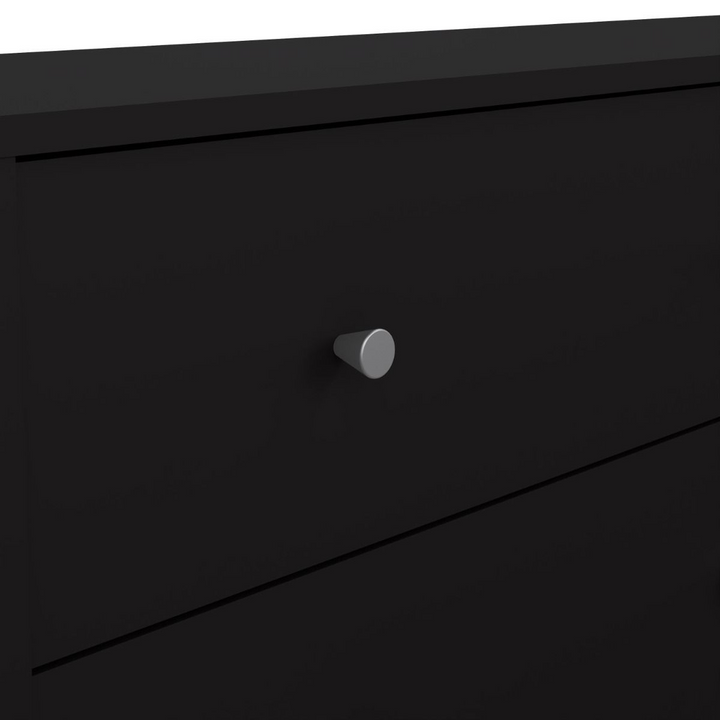 Shenley Chest of 6 Drawers (3+3) in Black | Chest of Drawers | Drawers 