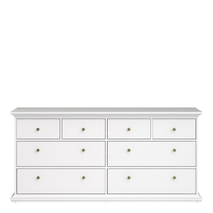 Solihull Chest of 8 Drawers in White | Chest of Drawers | Drawers 