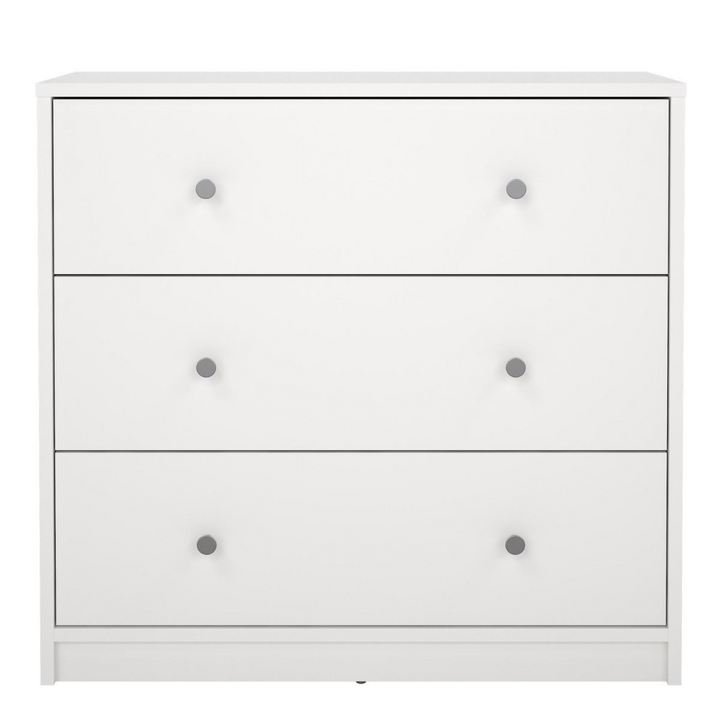 Shenley Chest of 3 Drawers in White | Chest of Drawers | Drawers 