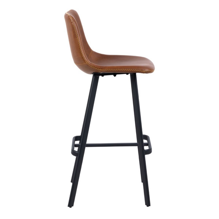 Bridlington Bar Chair in Brown Set of 2 | Bar Stools | Counter Stools | Bar & Counter Stools