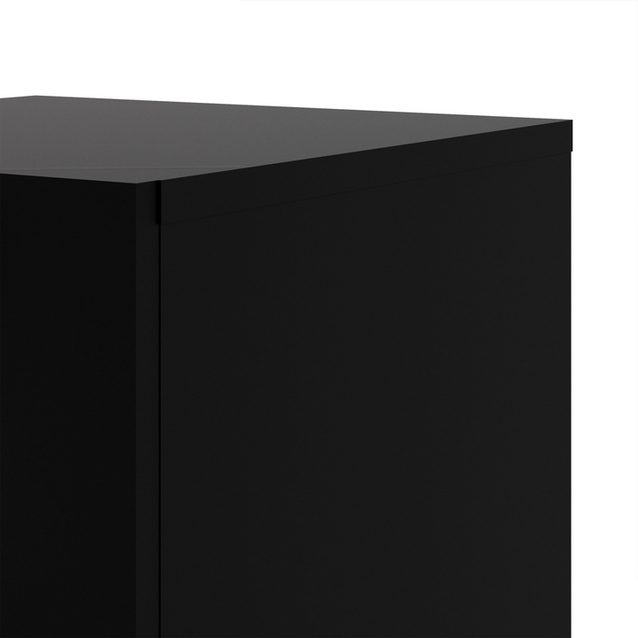 Ende Bedside 2 Drawers in Black | Bedside Cabinet | Bedside Cabinets | Bedroom Cabinet