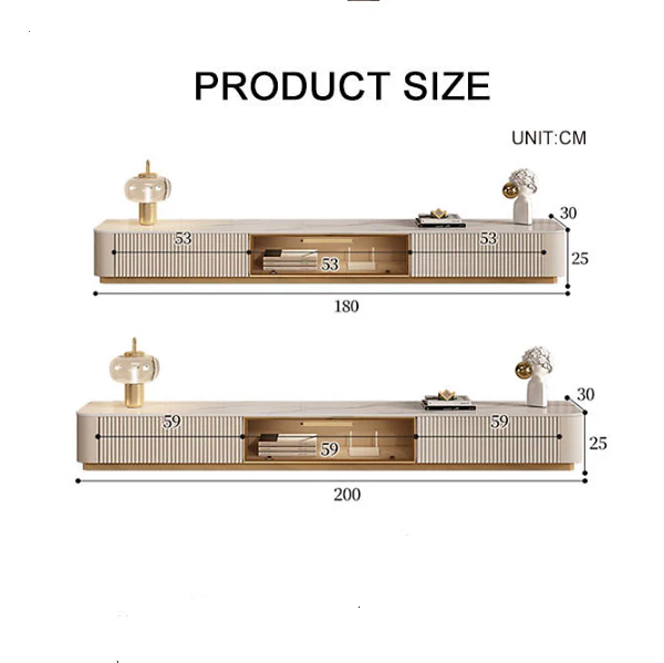 Edmonton TV Stand, Sintered Stone | TV Stand | TVstand