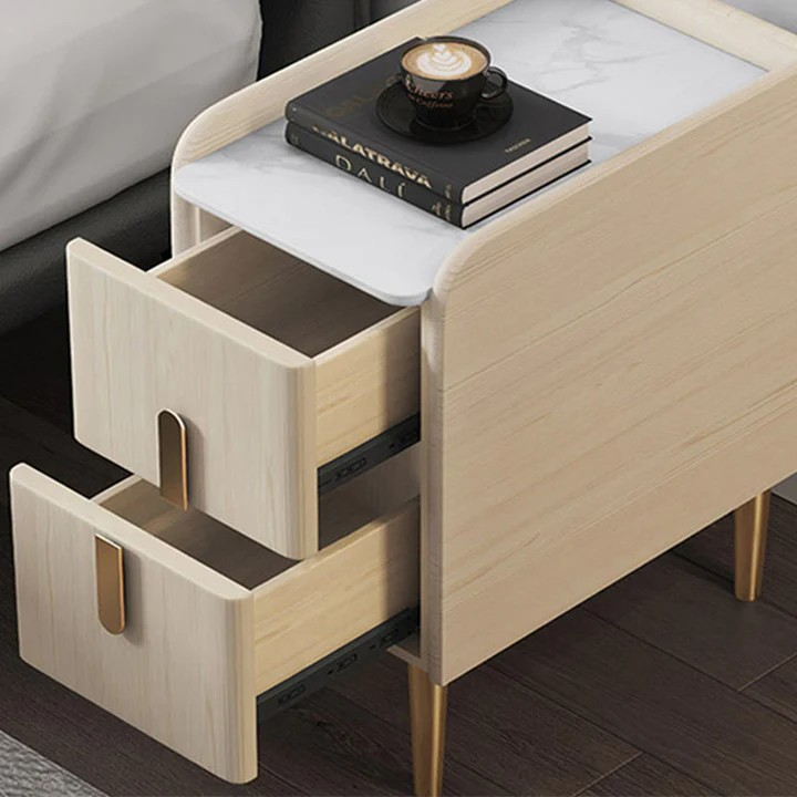 Andover Bedside Table, Multiple Colors | Bedsidetable