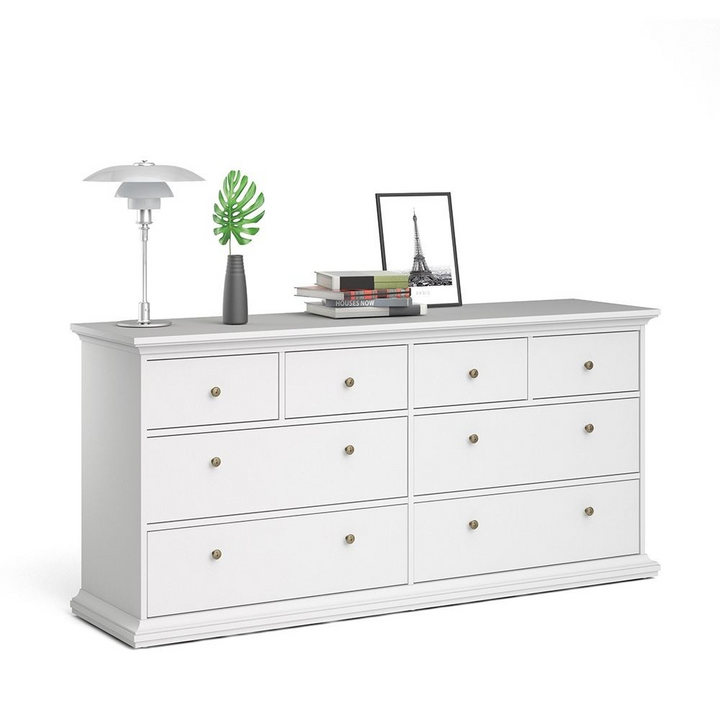 Solihull Chest of 8 Drawers in White | Chest of Drawers | Drawers 