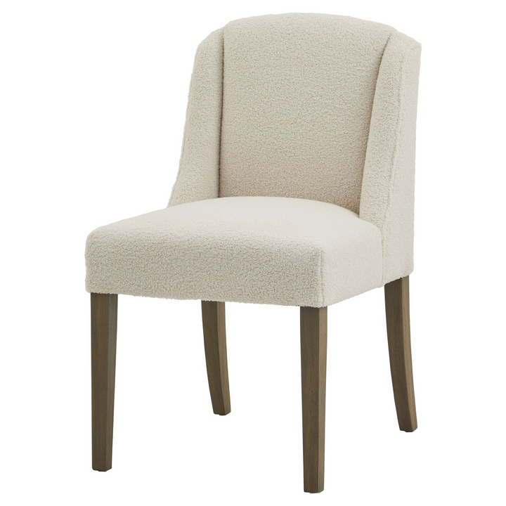 Peterhead Bouclé Dining Chair | Dining Chair | Fabric Dining Chair | Wooden Dining Chair