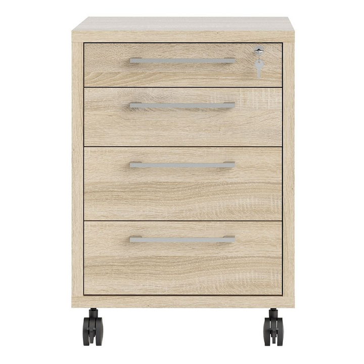 Beeston Mobile Cabinet in Oak | Living Room Cabinets | Living Room Cabinet