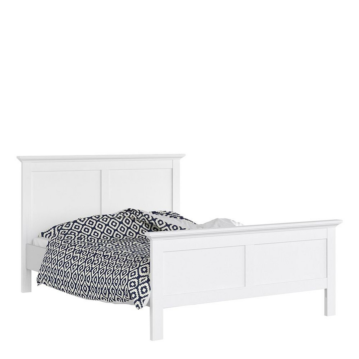 Solihull Double Bed (140 x 200) in White | Beds | Double Bed