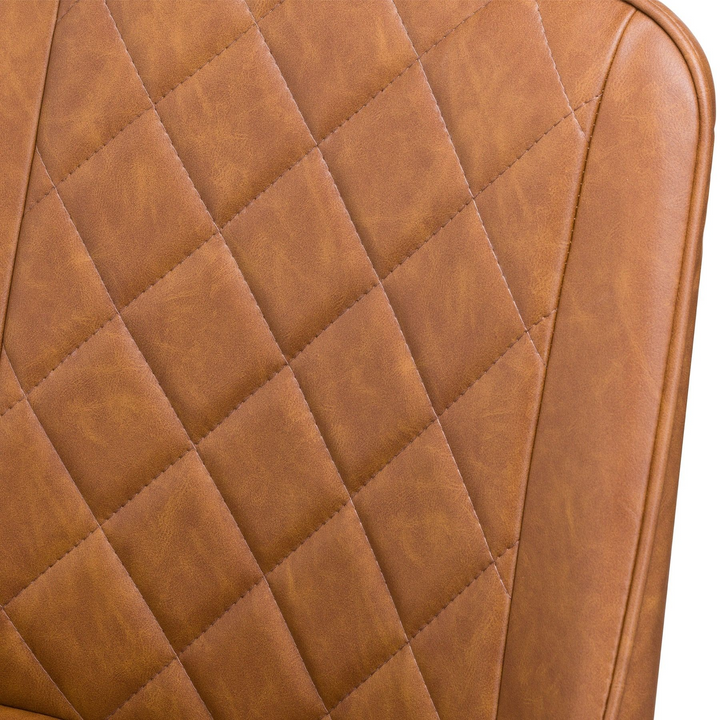 Castleford Tan Dining Chair | Dining Chair | Leather Dining Chair