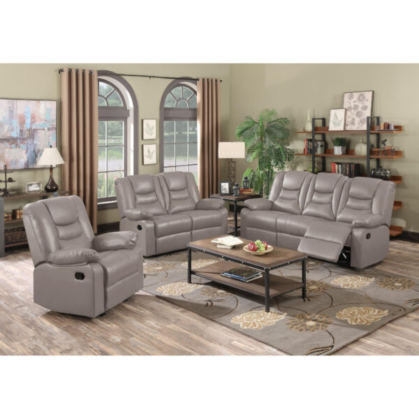 Kings Norton Recliner Bonded PU 3 Seater | Leather Sofa | Three Seater Sofa | PU Sofa