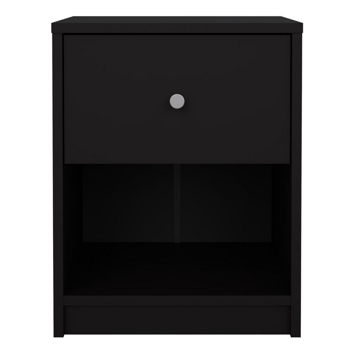 Shenley Bedside 1 Drawer in Black | Bedside Cabinet | Bedside Cabinets | Bedroom Cabinet