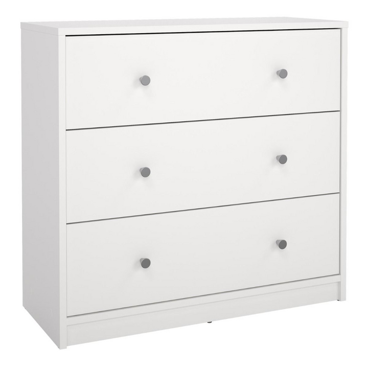 Shenley Chest of 3 Drawers in White | Chest of Drawers | Drawers 