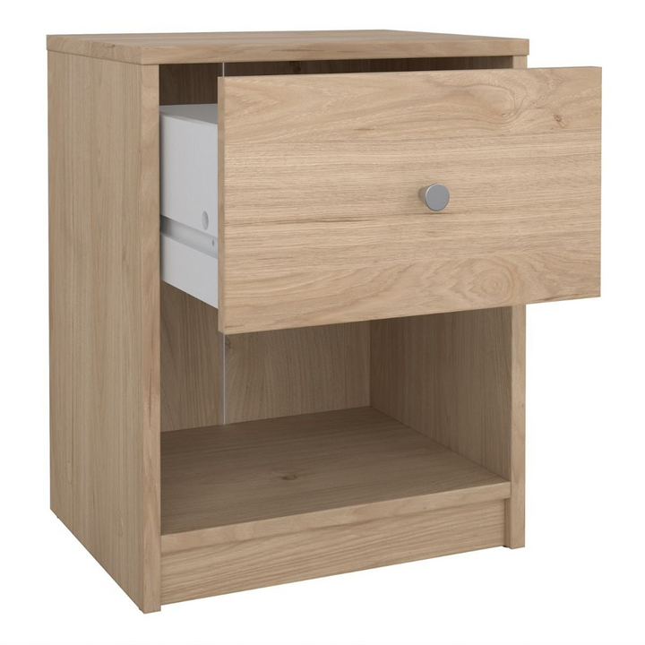 Shenley Bedside 1 Drawer in Jackson Hickory Oak | Bedside Cabinet | Bedside Cabinets | Bedroom Cabinet