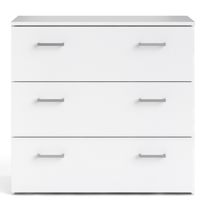 Longton Chest of 3 Drawers in White | Chest of Drawers | Drawers 