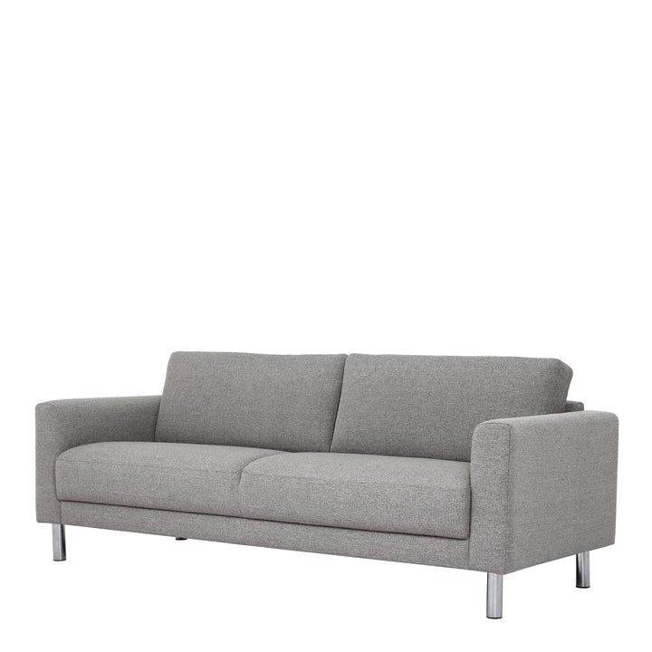 Stroud 3-Seater Sofa in Nova Light Grey | Three Seater Sofa | Sofa