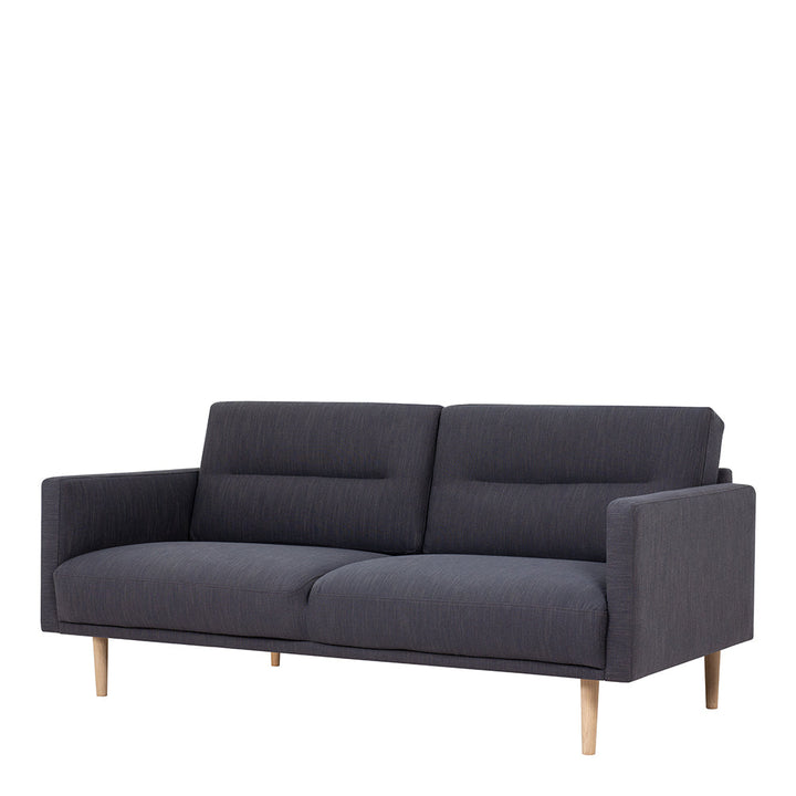 Woolwich 2.5 Seater Sofa -  Anthracite, Black Legs | Two Point Five Seater Sofa | Sofa