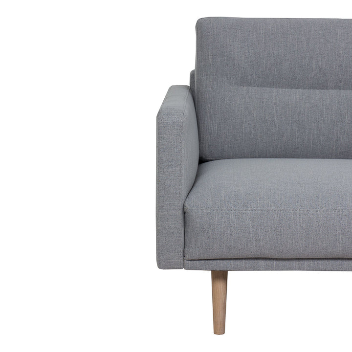 Woolwich 2.5 Seater Sofa - Grey, Oak Legs | Two Point Five Seater Sofa | Sofa