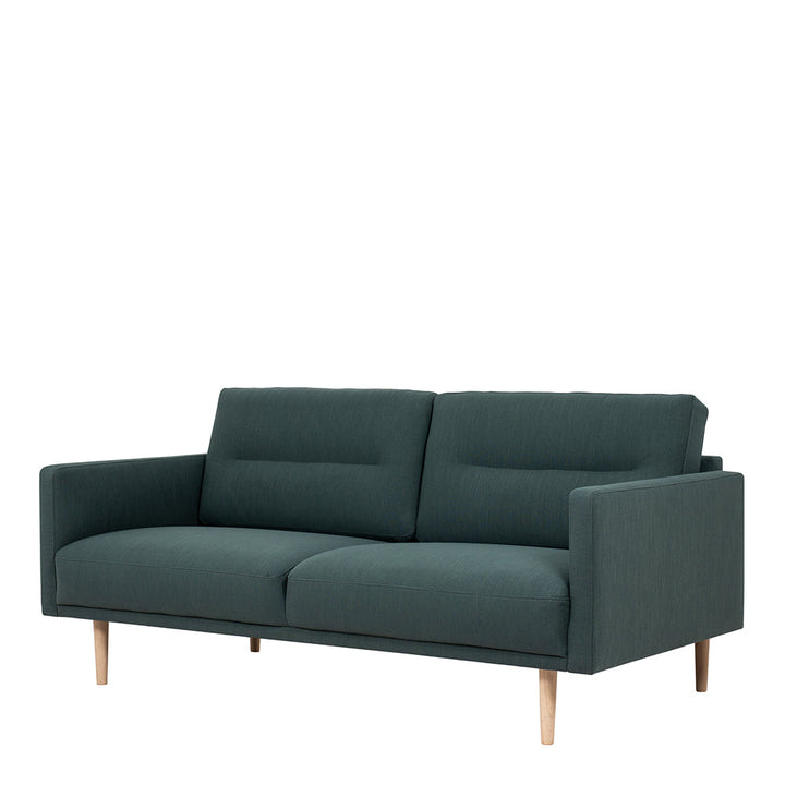 Woolwich 2.5 Seater Sofa - Dark Green, Oak Legs | Two Point Five Seater Sofa | Sofa