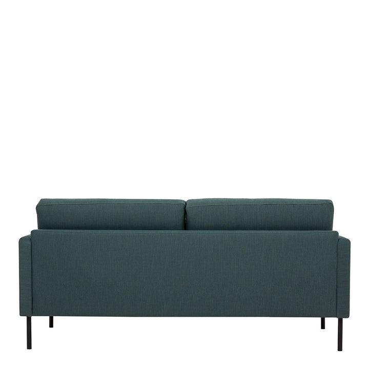 Woolwich 2.5 Seater Sofa - Dark Green, Black Legs | Two Point Five Seater Sofa | Sofa