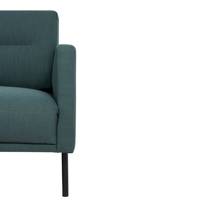 Woolwich 2.5 Seater Sofa - Dark Green, Black Legs | Two Point Five Seater Sofa | Sofa