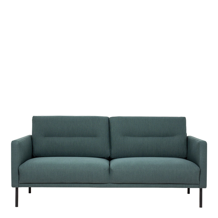 Woolwich 2.5 Seater Sofa - Dark Green, Black Legs | Two Point Five Seater Sofa | Sofa