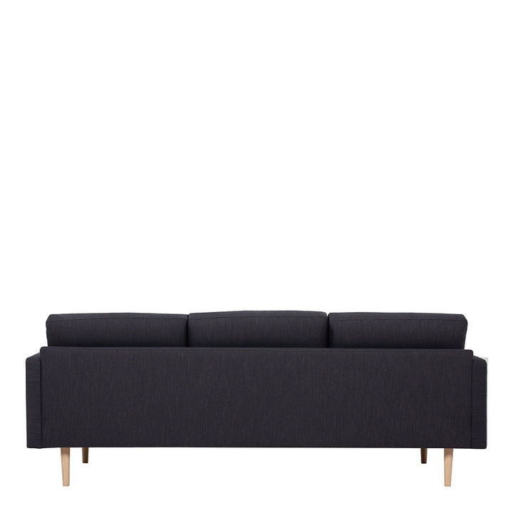 Woolwich 3 Seater Sofa - Anthracite, Oak Legs | Three Seater Sofa | Sofa