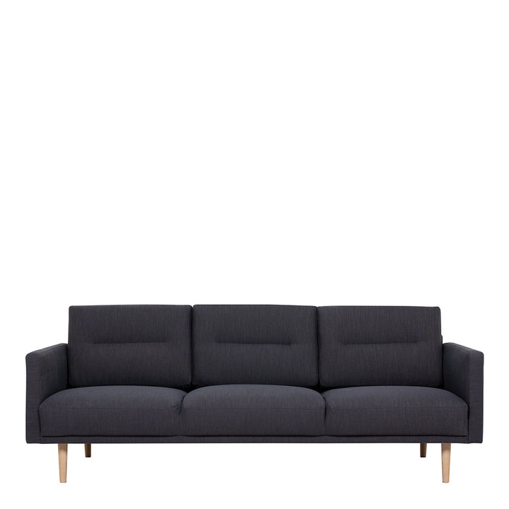 Woolwich 3 Seater Sofa - Anthracite, Oak Legs | Three Seater Sofa | Sofa