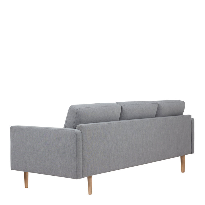 Woolwich 3 Seater Sofa - Grey, Oak Legs | Three Seater Sofa | Sofa