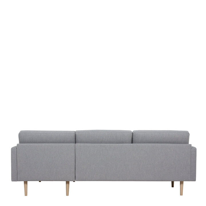 Woolwich Chaiselongue Sofa (RH) - Grey, Oak Legs | Chaise longue Sofa | Sofa