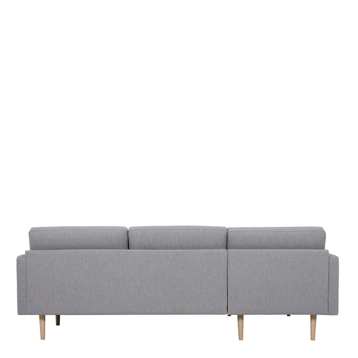 Woolwich Chaiselongue Sofa  (LH) - Grey, Oak Legs | Chaise longue Sofa | Sofa