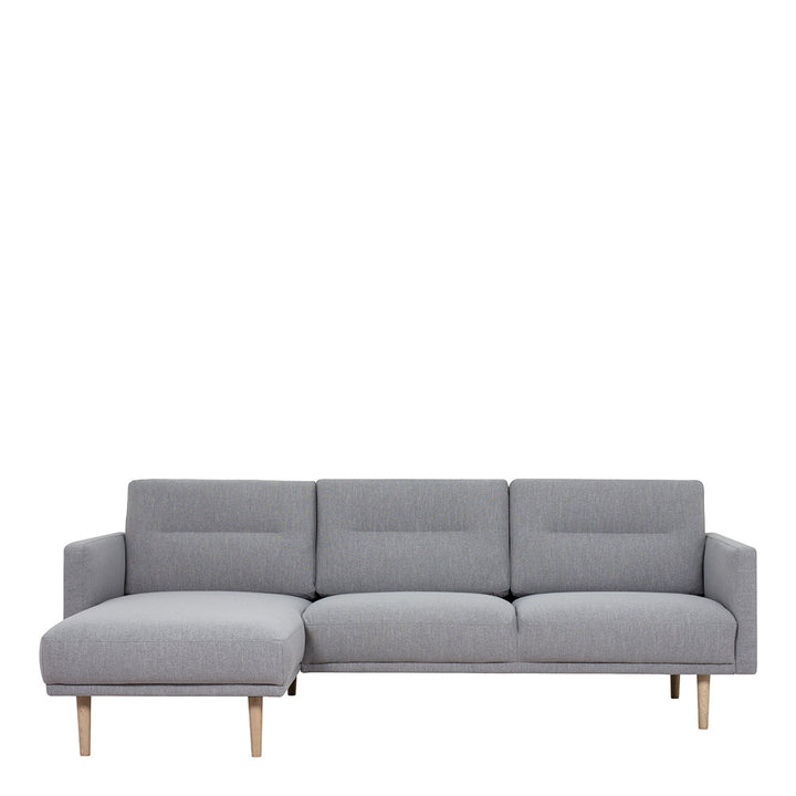 Woolwich Chaiselongue Sofa  (LH) - Grey, Oak Legs | Chaise longue Sofa | Sofa